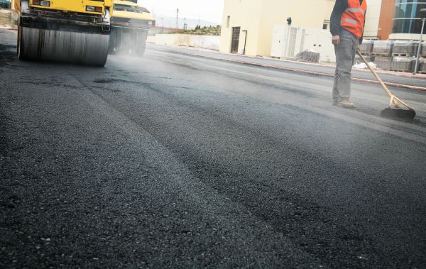 Asphalt Road Installation in Easton