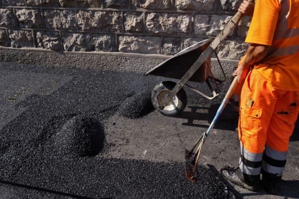 Porous Paving Installation in Easton