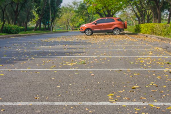 Cost of Parking Space Paving in Easton